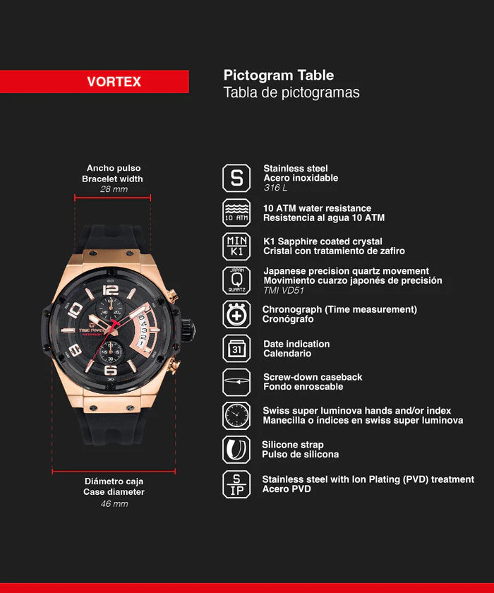 Time Force Vortex TF5024MR-02