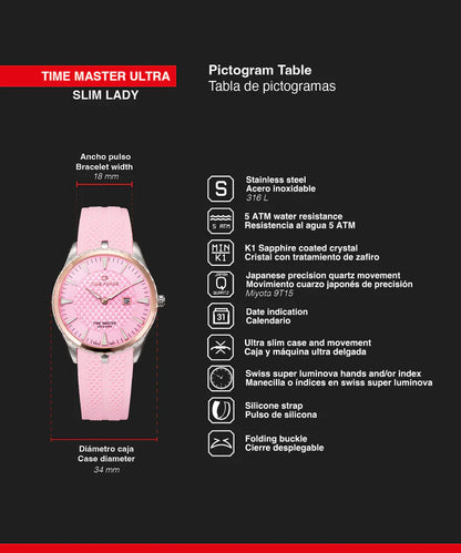Time Master Ultra Slim Lady  TF5047LAR-14